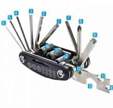 Multifunctional Bike Pocket Repair Tools